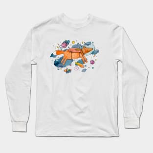 Space Fox Long Sleeve T-Shirt